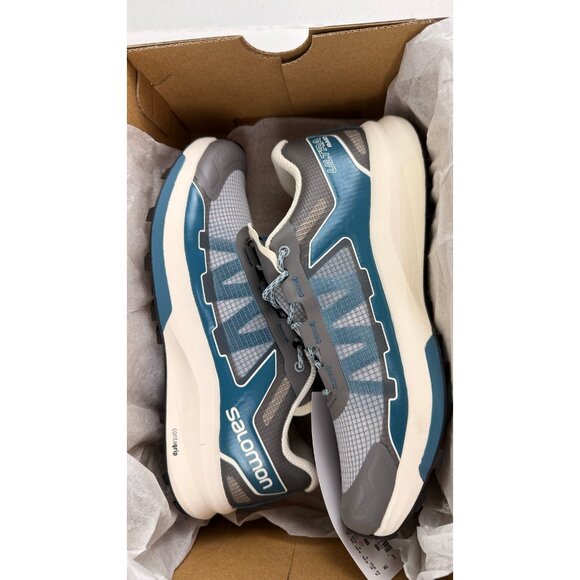 Salomon Ultra Raid Unisex Vintage Khaki /Quarry Mallard Blue M US 5 / W US 6 - Picture 3 of 9